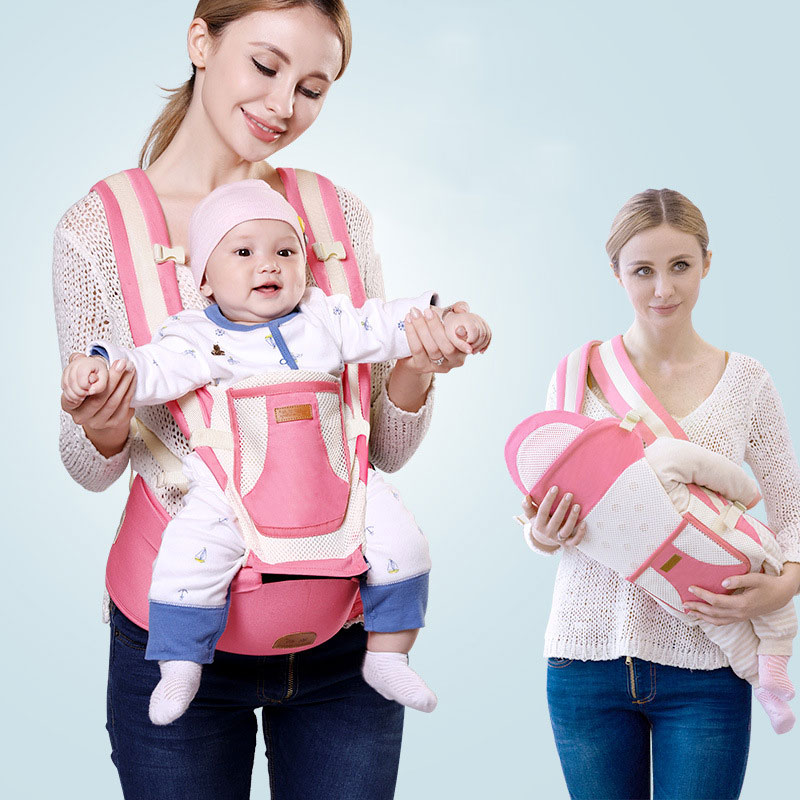 Baby Carrier With Waist Stool  - Ergonomic Baby Carrier Newborn To Toddler ulasan dan harga