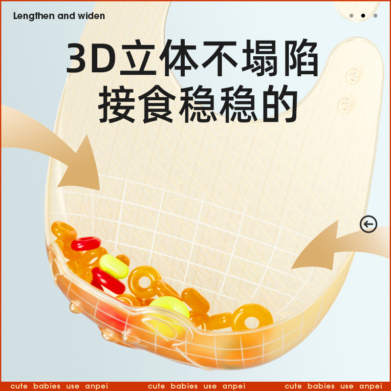 Lightweight silicone bib for b - Waterproof Baby Bibs Silicone ulasan dan harga