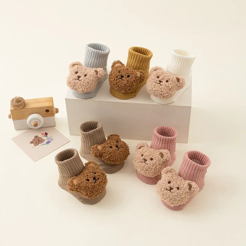 Warm Baby Sock Sweet Cartoon T - Unisex Baby Socks Non Slip ulasan dan harga