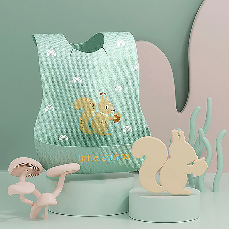 Waterproof Adjustable Food Fee - Waterproof Baby Bibs Silicone ulasan dan harga