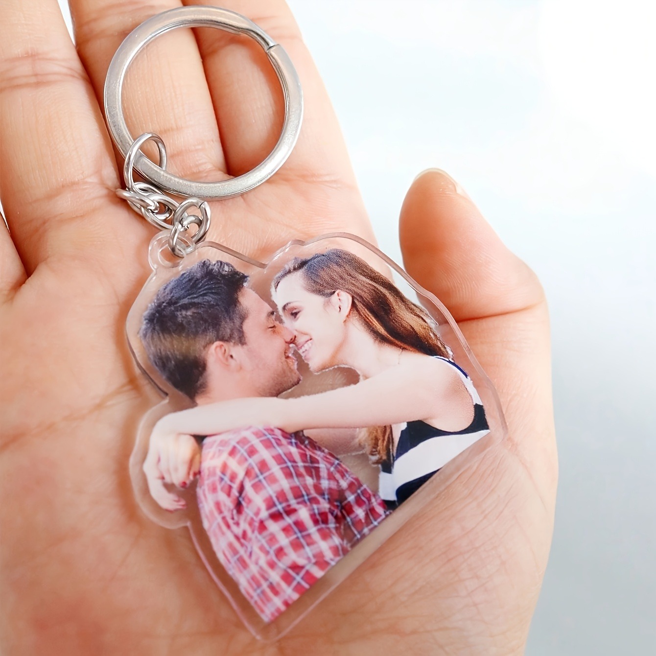 1 Custom Photo Acrylic Keychai - Baby Gear ulasan dan harga